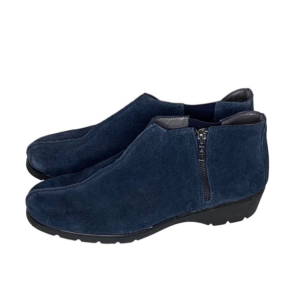 Aerosoles blue booties Size 8 EUC - Picture 2 of 8